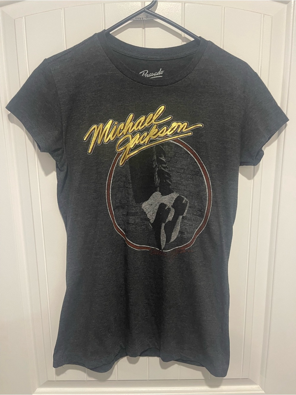 Michael Jackson Graphic Band Tee Bravado Gray XL